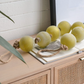 Frosted Green Bead Garland