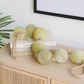 Frosted Green Bead Garland