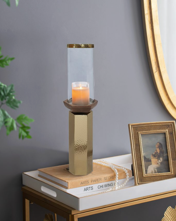 Ares Aluminum Hurricane Candle Holder (Various Sizes)