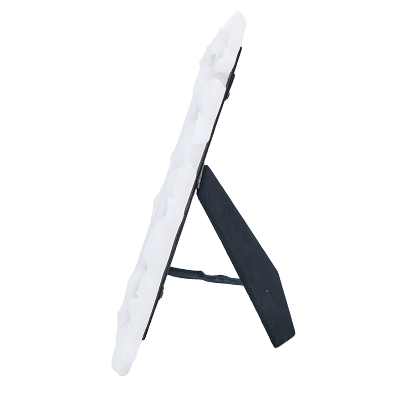 White Lily Photo Frame
