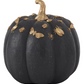 Woodgrain Pumpkin w/ Gold Insects
