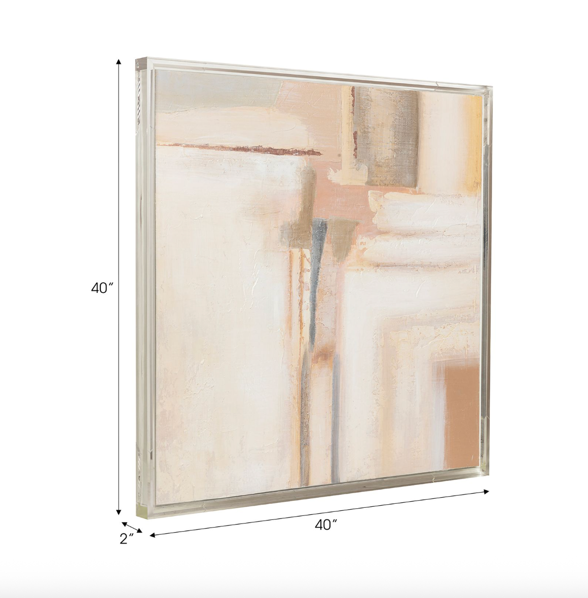 Paxtonely Arcylic Frame Wall Art