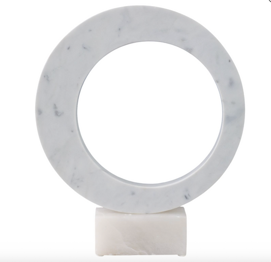 Large Alabaster and Marble Statuary