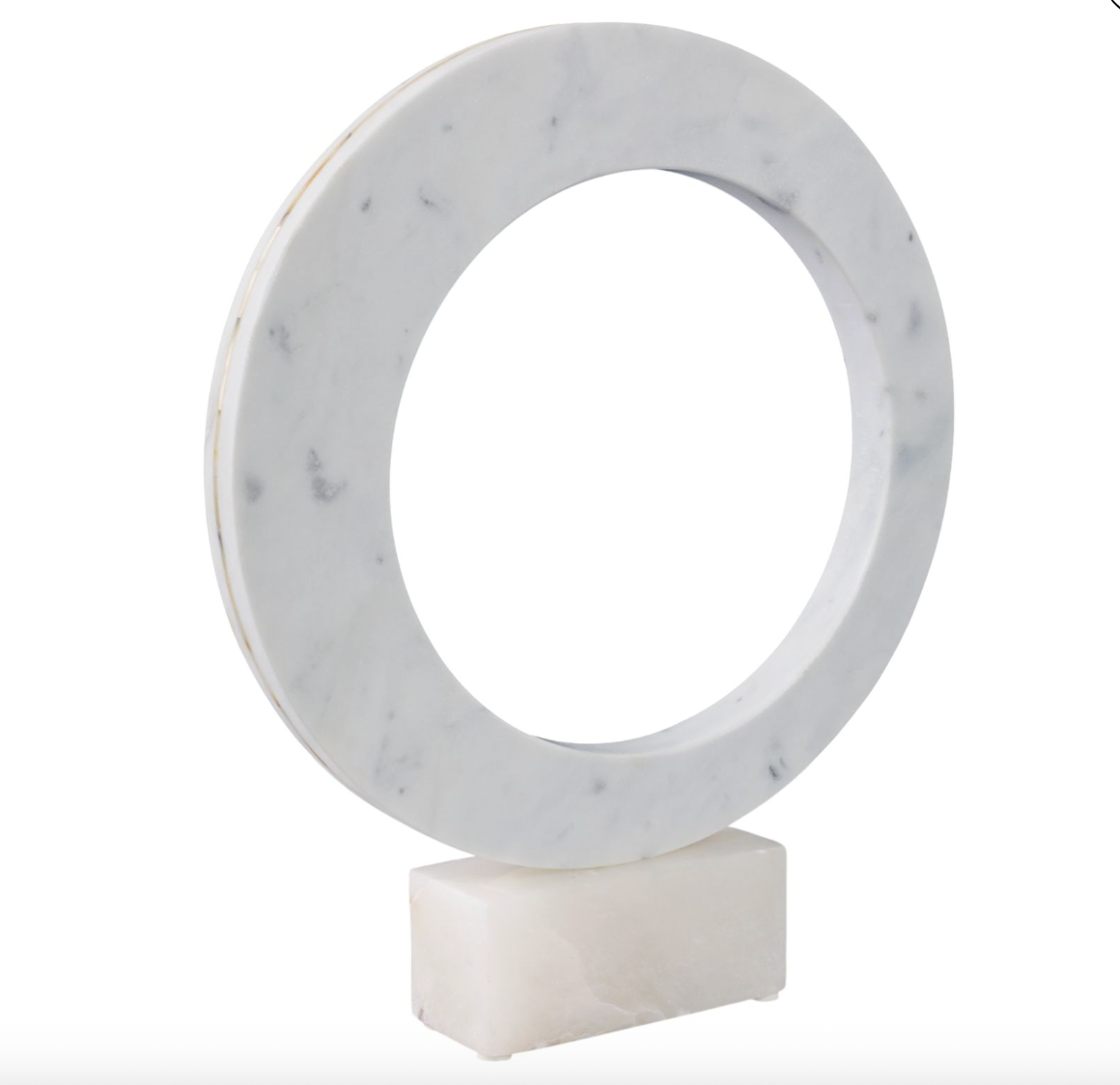Large Alabaster and Marble Statuary