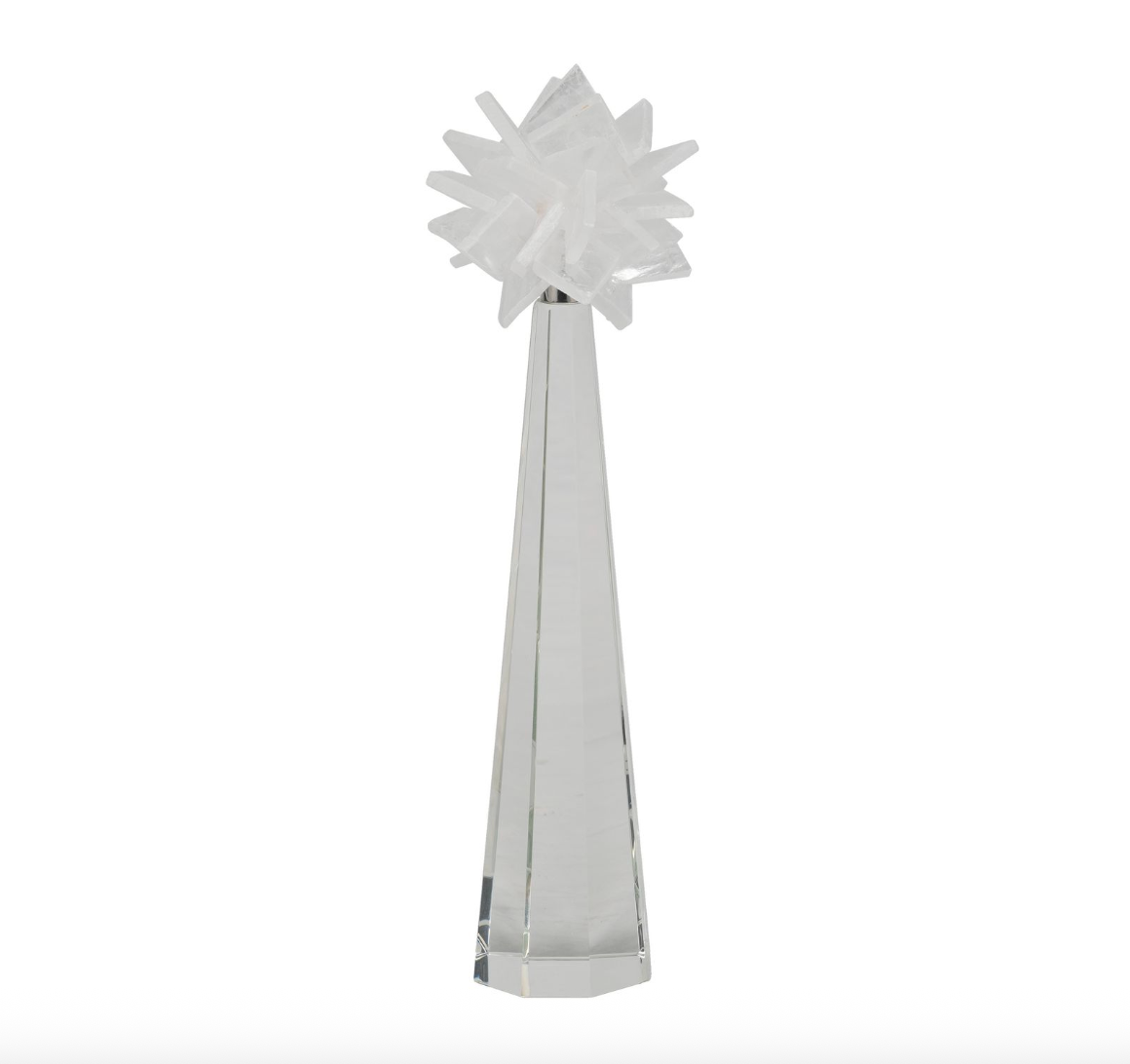 Clara Large Crystal Statuary