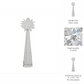 Clara Large Crystal Statuary