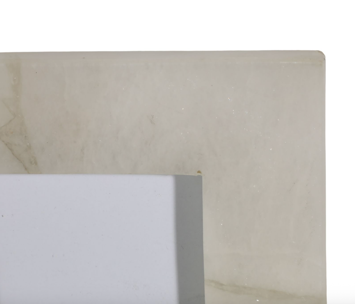 White Quartz Photo Frame (5x7)