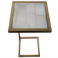 Selenite Accent/Drink Table