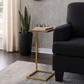 Selenite Accent/Drink Table