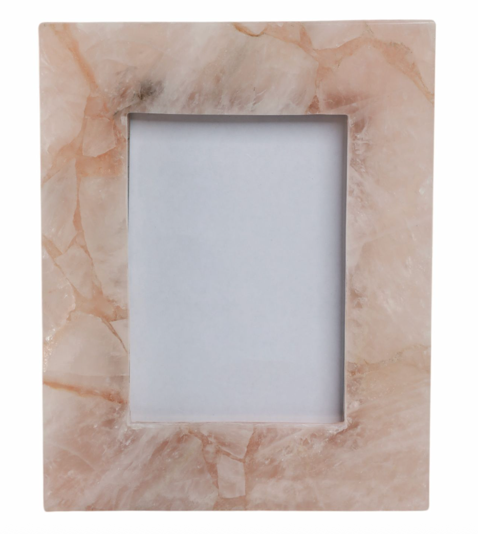 Pink Quartz Photo Frame