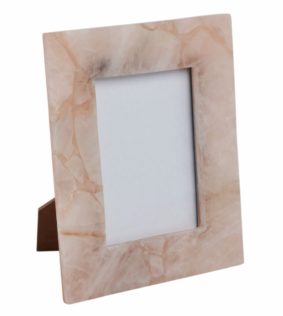 Pink Quartz Photo Frame