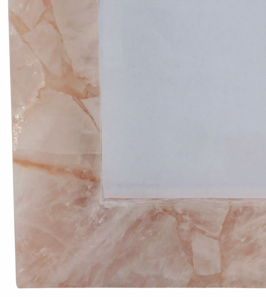 Pink Quartz Photo Frame