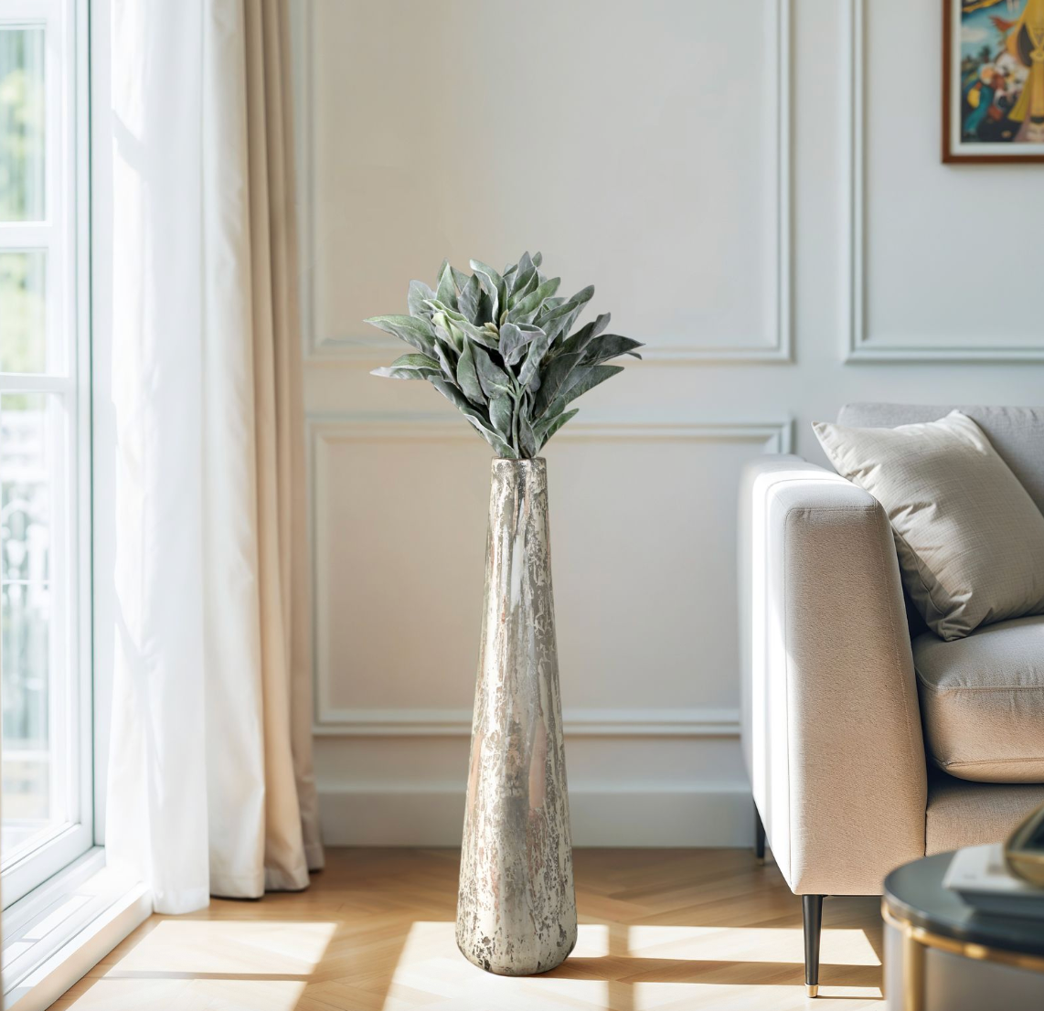 Multicolor Floor Glass Vase (Various Sizes)