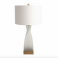 Jasper White Glass Table Lamp