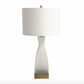 Jasper White Glass Table Lamp