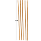 Brown Bamboo Wood Sticks, Set of 5