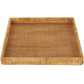 Brown Woven Rattan Handmade Tray
