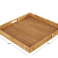 Brown Woven Rattan Handmade Tray