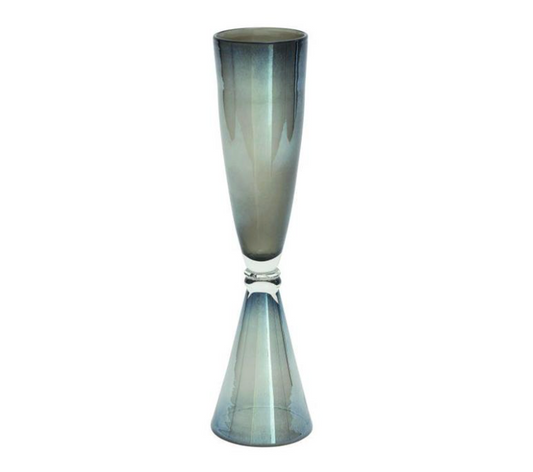 Tall Green Ombre Vase