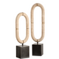 Oval Fusion Rings, Set of 2