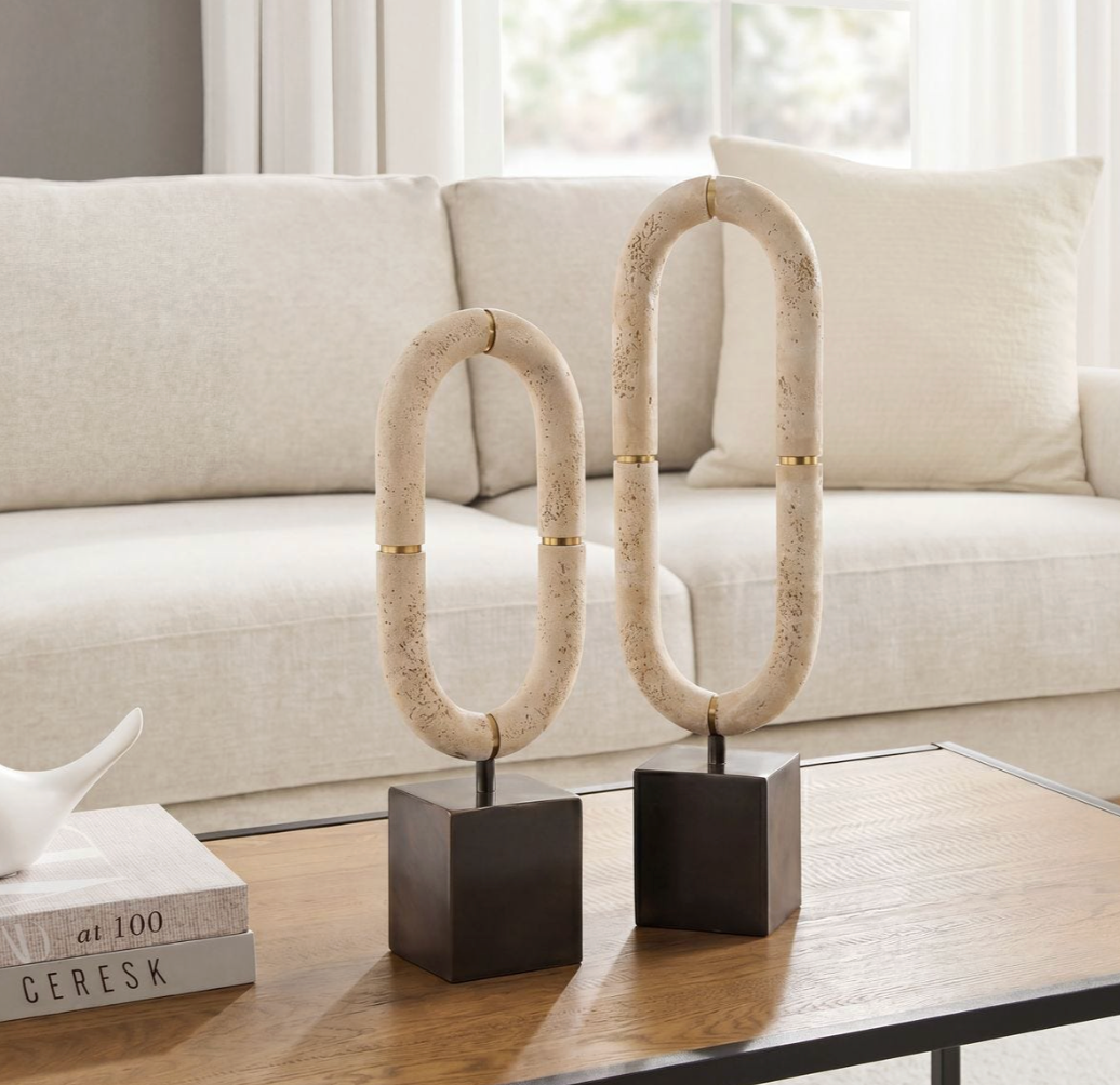 Oval Fusion Rings, Set of 2
