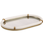 Cyprus Oval Tray, White