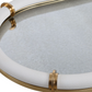 Cyprus Oval Tray, White