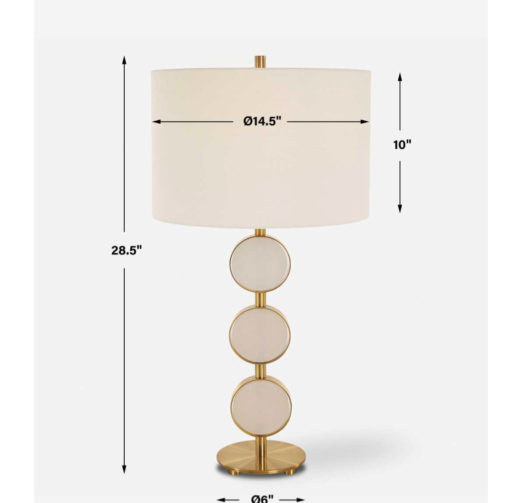 Three Rings Table Lamp