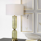 Mirah Green Glass Table Lamp