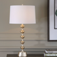 Meila Champagne Table Lamp