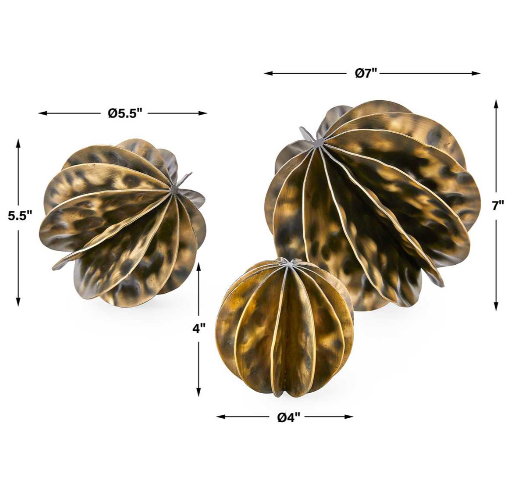 Roundelay Sculptures, Set of 3