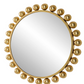 Leila Beaded Gold Mirror