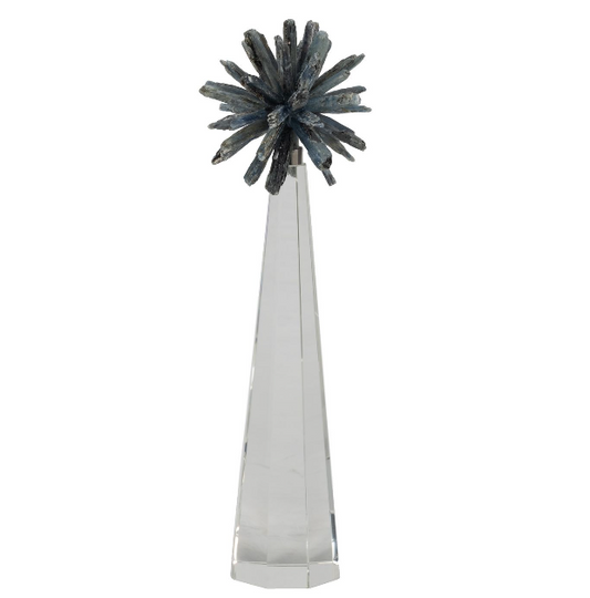 Clara Large Blue Crystal Statuary