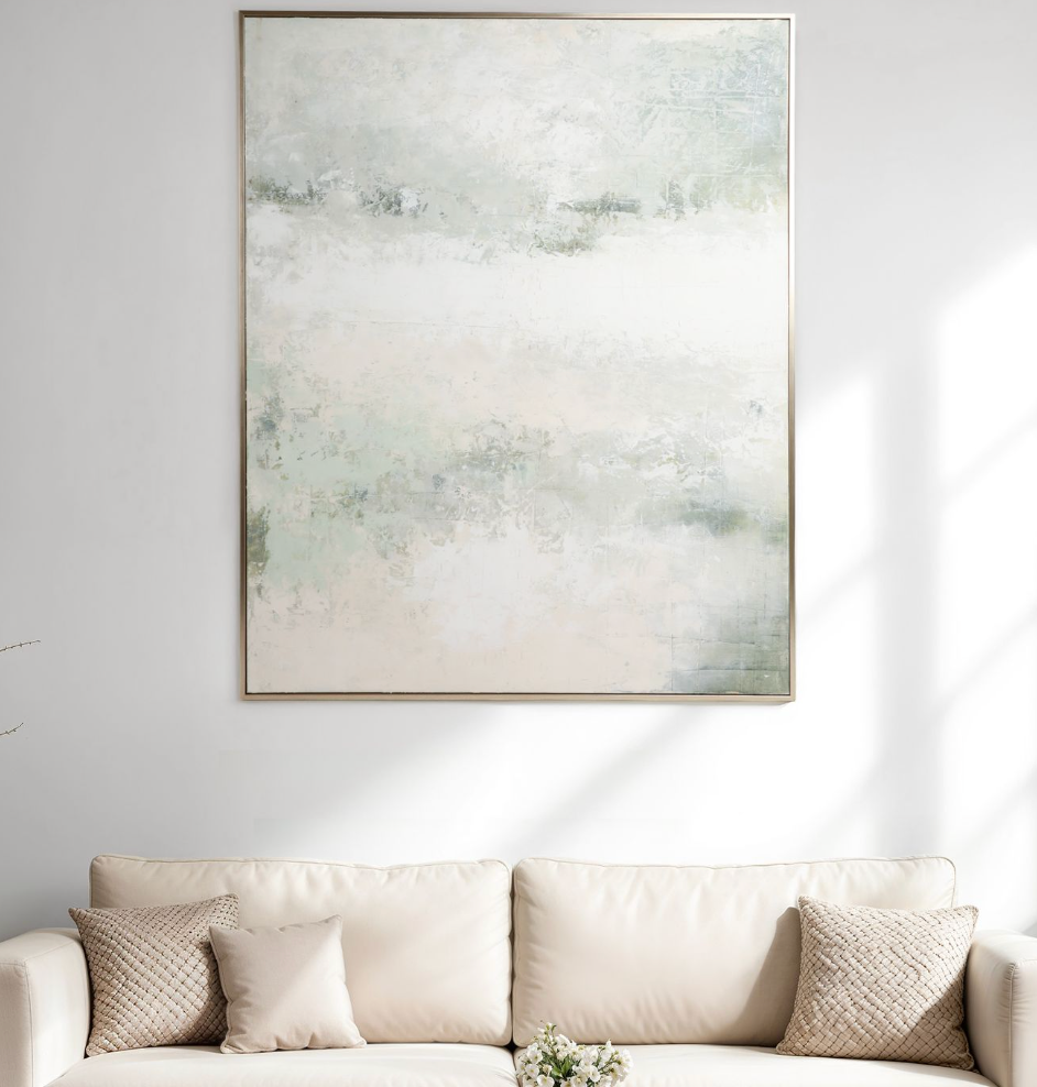 Covepark Green Hand Painted Art