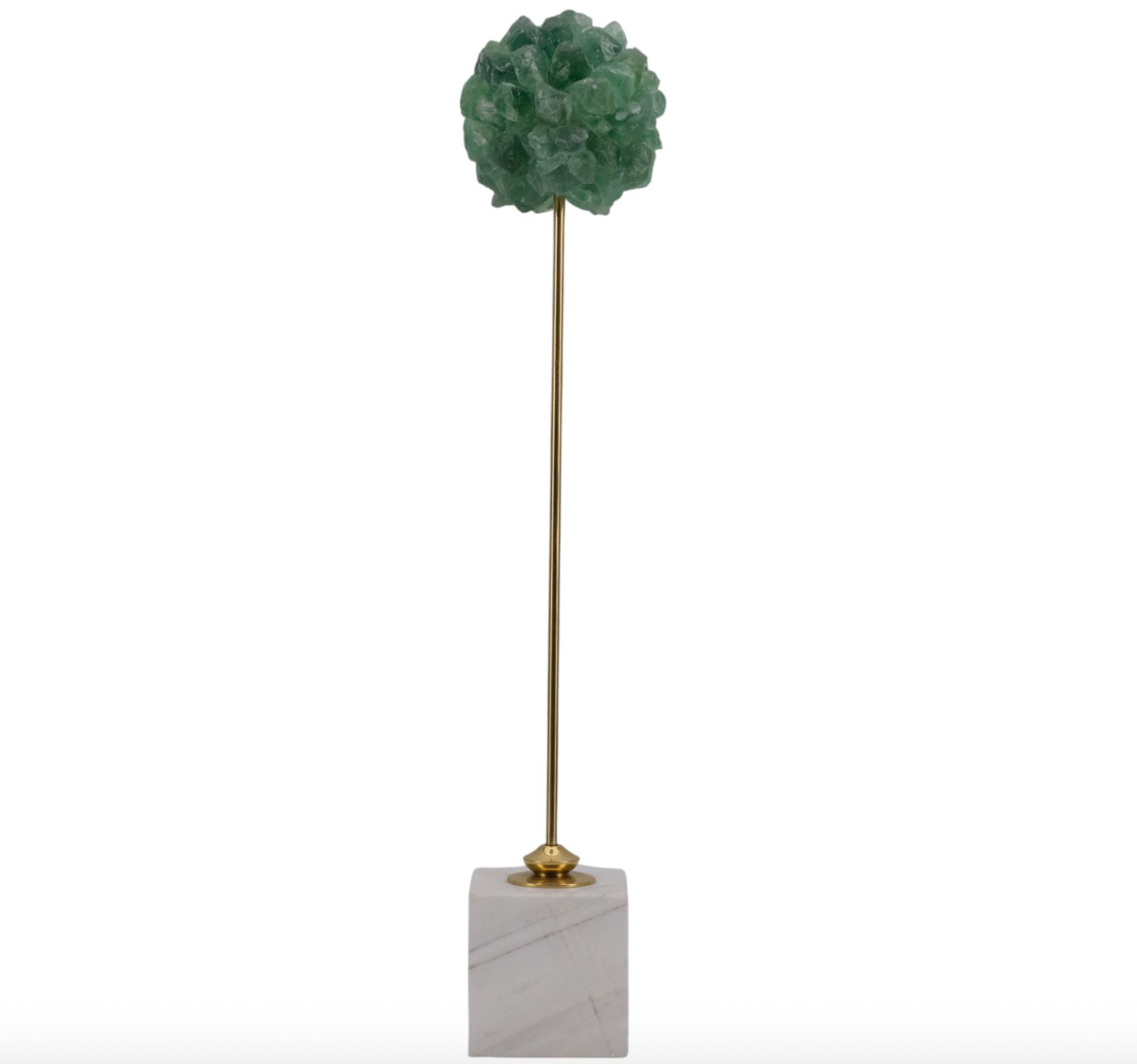 Green Stone Orb Statuary