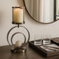 Bronze and Glass Hurricanes (Various Sizes)