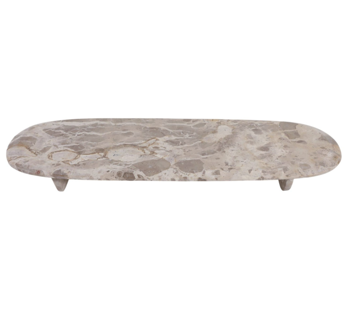 Tiro Brown Marble Tray