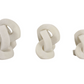 Peyton White Knots, Set of 3