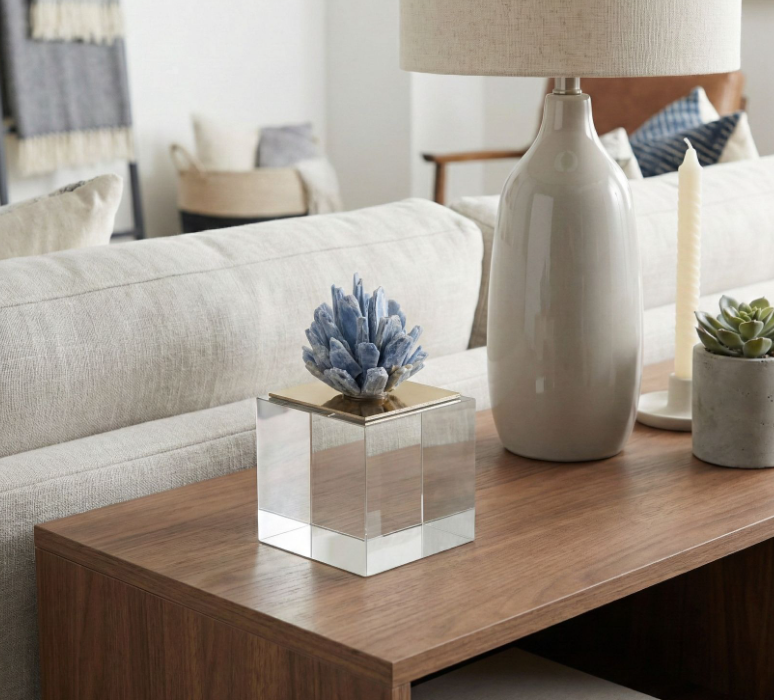 Azure Crystal Accent