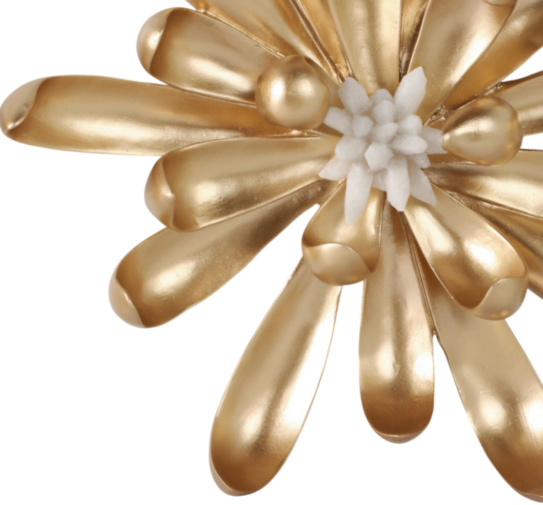 Ellen Gold Wall Sculptures, Set of 3