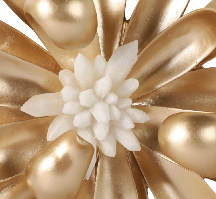 Ellen Gold Wall Sculptures, Set of 3