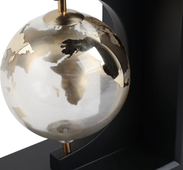 Atlas Globe Bookends, Set of 2