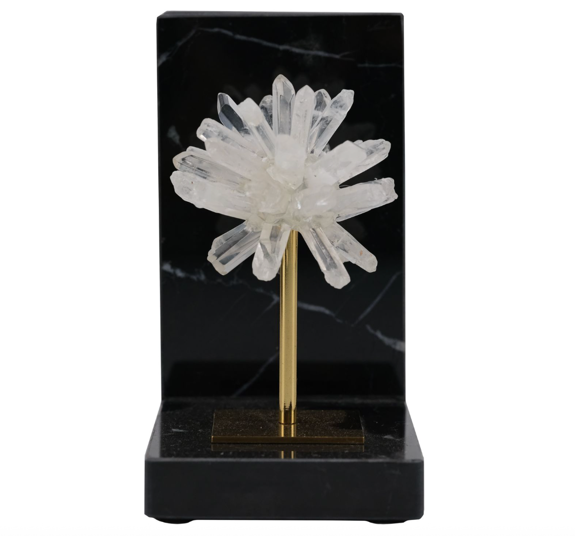 Tucker Black Bookends, Set of 2