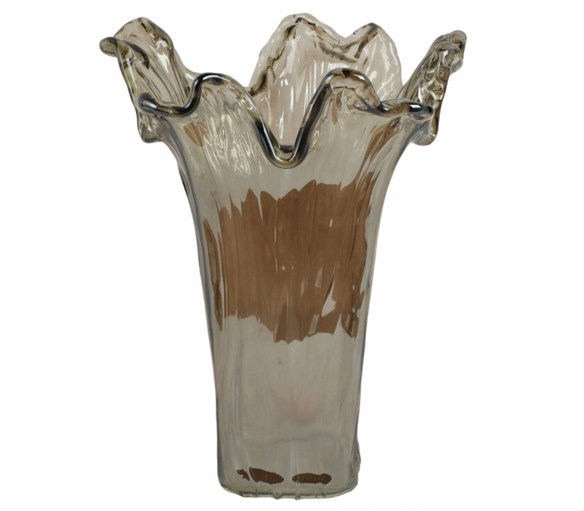 Claymore Gray Glass Vase (Various Sizes)