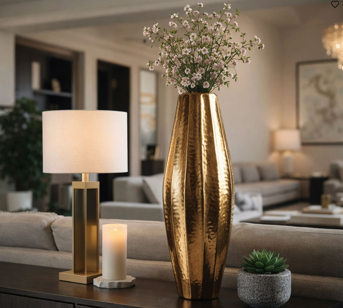 Morton Gold Vase