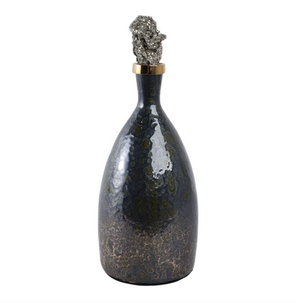 Farley Black Glass Vase (Various Sizes)