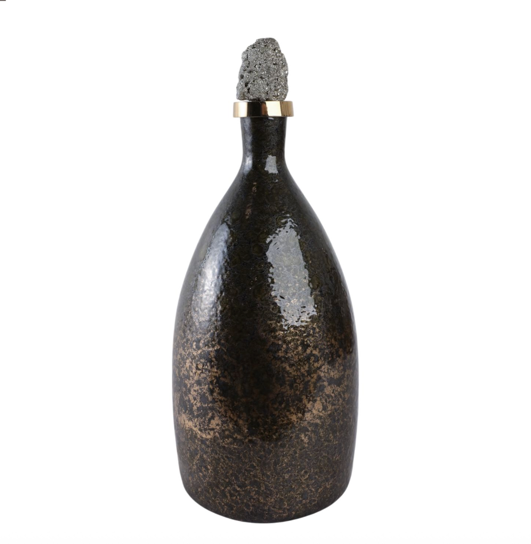 Farley Black Glass Vase (Various Sizes)