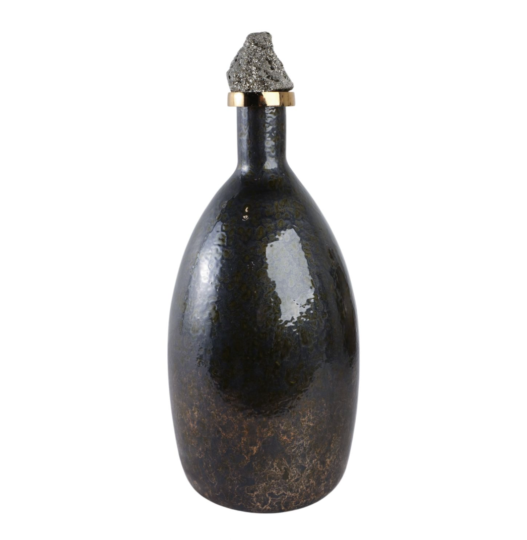 Farley Black Glass Vase (Various Sizes)