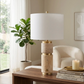 Shawrose Tan Lamp