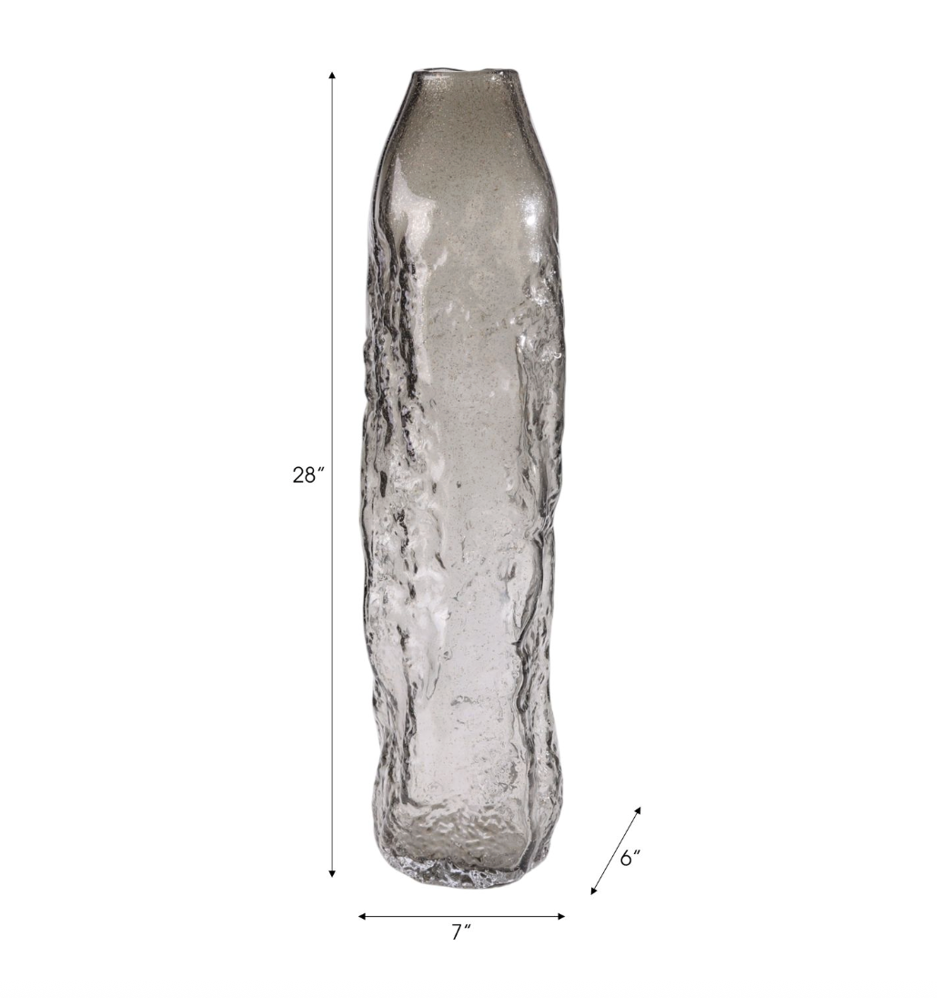 Dermot Clear Glass Vase (Various Sizes)